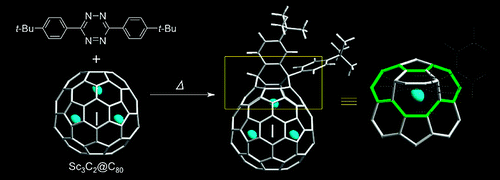 Unexpected Formation of a Sc3C2@C80 Bisfulleroid Derivative