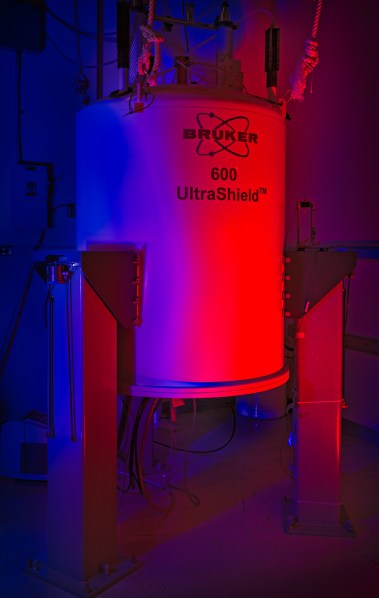 600 MHz NMR spectrometer in our UCLA facilities (Photo credit: Yves Rubin, All Rights Reserved)